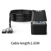 TECKEEN LED Desktop PC Power Switch, Computer Power On Off LED PC Power Switch Button Extension 1.65/5/10m view 2