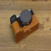 A7C II Case, BMAOLLONGB Handmade PU Leather Half Camera Case Bag Cover Bottom Opening Version for Sony Alpha A7C II with Hand Strap (Brown) view 2