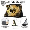 Case for Kindle Paperwhite 10th Generation 2018,Slim PU Leather Smart E-Reader Cases Covers with Auto Wake/Sleep for Amazon Kindle Paperwhite 10th Generation 2018 Release,Bee Flowers view 3