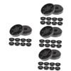 PartyKindom 40pcs HiFi Feet Pads for Turntables and Dampening Base for Audio Equipment Temperature Resistant Premium Sound view 1