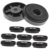 PartyKindom 40pcs HiFi Feet Pads for Turntables and Dampening Base for Audio Equipment Temperature Resistant Premium Sound view 2