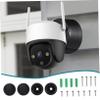 Healvian Outdoor Junction Box for Ceiling Mounted Security Cameras Conceal Wires Easy to Install Weather Resistant for Electrical and Outdoor Use view 3