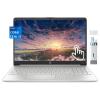HP 15.6" Touchscreen Business Laptop - Intel Core i3-1215U, 32GB RAM, 1TB SSD, Intel UHD Graphics, WiFi, Bluetooth, Long Battery Life, Windows 11 Home, with Cleaning Brush view 1