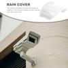 Hemobllo Outdoor Camera Cover Waterproof Rain Shield Sunshade Protector for Security Camera Housing 11.4 X 8 X 6.2 Inches Weatherproof Security Enclosure Shelter view 3