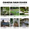 Hemobllo Outdoor Camera Cover Waterproof Rain Shield Sunshade Protector for Security Camera Housing 11.4 X 8 X 6.2 Inches Weatherproof Security Enclosure Shelter view 4