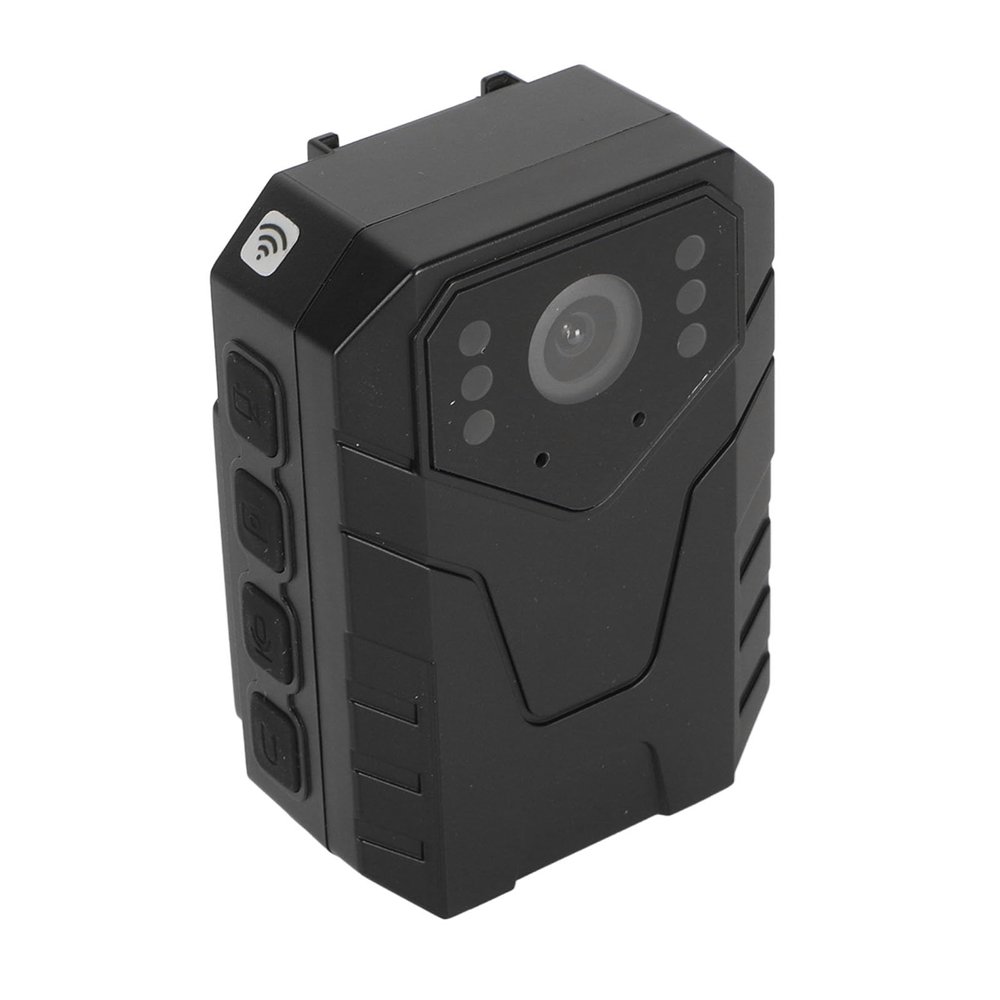ciciglow 4K Police Body Camera, 1080P Body Worn Camera with Back Clip, Mini Wearable Body Cam with Night Vision Motion Detection