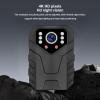 ciciglow 4K Police Body Camera, 1080P Body Worn Camera with Back Clip, Mini Wearable Body Cam with Night Vision Motion Detection view 4