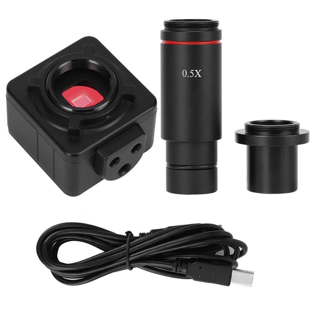 5.0MP Microscope Imager-Digital Camera, 5.0 MP Digital Camera for Microscopes, Captures Hi-Res Images and 30FPS Video, USB 2.0 Connection, for Science Education and Classroom