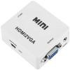 BUBUCAM 1080P HDMI to AV, HDMI to 3RCA Converter Adapter, 3RCA CVBS Composite Video Audio HDMI to AV Adapter with USB Charging Cable for TV DVD PAL PS3 NTSC(White) view 3
