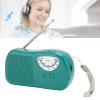 DIXII Portable Retro AM FM Radio, Pocket Radio with Loud Speaker, Stero Sound, 2 x 1.5V AA Battery Operated for Home Outdoor Walking Camping, Default view 2