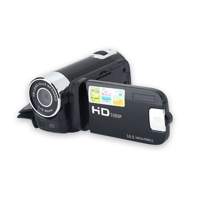 DIXII Camera Camcorder, Portable Digital Video Camcorder Handy Camera Full HD 270 Rotation 1080P 16X High Definition Digital Camcorder Video DV Camera Kids(Black)
