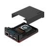 Argon NEO 5 Case for Raspberry Pi 5 (BRED) | Aluminum case with Built-in Fan view 1