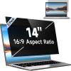Mamol [2 Pack] 14 Inch Laptop Privacy Screen for Lenovo/HP Envy/Dell/Acer/Asus/Thinkpad, 16:9 Aspect Removable Anti Glare Blue Light Privacy Screen Filter, Laptop Security Shield 14 In view 1