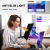 Mamol [2 Pack] 14 Inch Laptop Privacy Screen for Lenovo/HP Envy/Dell/Acer/Asus/Thinkpad, 16:9 Aspect Removable Anti Glare Blue Light Privacy Screen Filter, Laptop Security Shield 14 In view 4