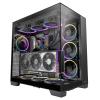 Antec C8, Fans not Included, RTX 40 Compatible, Dual-Chamber, tooless Design, Type-C, 360mm Radiator Support, Seamless Tempered Glass Front & Side Panels, High Airflow Full-Tower E-ATX PC Case view 1
