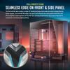 Antec C8, Fans not Included, RTX 40 Compatible, Dual-Chamber, tooless Design, Type-C, 360mm Radiator Support, Seamless Tempered Glass Front & Side Panels, High Airflow Full-Tower E-ATX PC Case view 2