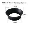 A Pair of Binoculars Rubber Eye Cups Eye Guards Caps AER232 ID 30MM Suit for 28mm - 32mm Microscope Eyepiece Telescopes Eyecups view 2