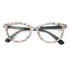 COTIA Cat Eye Reading Glasses Bling Rhinestones Crystal Diamond for Womens Blue Light Blocking Computer Readers (black, 2.75, x) view 1