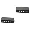 Gatuida 2pcs Portable USB Port Printer Sharing Hub Multiple USB Devices Individual Control Buttons for Easy Switching Compatible Printers and More view 1