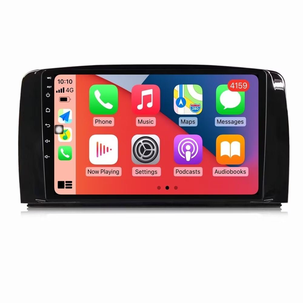 MekedeTech Android Car Stereo for Mercedes Benz R Class W251 R280 R300 R320 R35 2007-2011 Head Unit,1280 * 720 Resolution Touch Screen Upgrade with 4G LTE Wireless CarPlay/Android Auto,8 core 2+32G