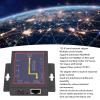 BusoTh TXI022 RJ45 to RS232 Serial Network Adapter, Bi Directional Transfer TCP IP Serial Network Adapter Multiple Control Modes for Windows for CNC Machines Process Control Equipment view 2