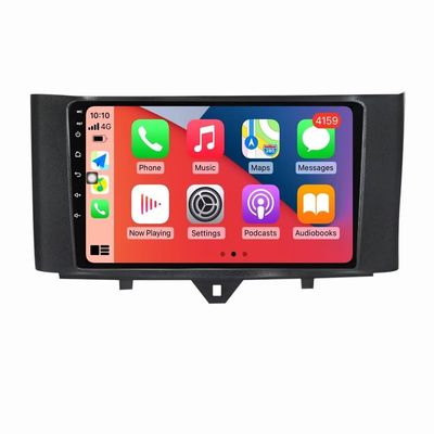 MekedeTech Android Car Stereo for Mercedes Benz Smart Fortwo W451 2006 2007 2008 2009 Head Unit,1280 * 720 Resolution Touch Screen Upgrade with 4G LTE Wireless CarPlay/Android Auto,8 core 2+32G