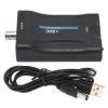 Pilipane BNC to VGA, Laptop Computer PC VGA Monitor Converter Adapter Box and Converter Q9 Heads Video Semaphore Conversion Box, Input to VGA Output Laptop Computer Monitor Converter for DVR DVD () view 1