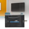 Pilipane BNC to VGA, Laptop Computer PC VGA Monitor Converter Adapter Box and Converter Q9 Heads Video Semaphore Conversion Box, Input to VGA Output Laptop Computer Monitor Converter for DVR DVD () view 2