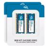 OWC 8GB (4x2GB) DDR2 533 PC2-4200 CL4 2Rx8 200-pin 1.8V Non-ECC SODIMM Memory RAM Module Upgrade Kit for Select Laptops or All-in-One Systems view 2