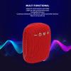 Tangxi Portable BT Speaker for Bike, Speaker with Bike Bracket, Mini Outdoor Speaker with Sound for Riding,Hiking,Camping (Red) view 2