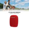 Tangxi Portable BT Speaker for Bike, Speaker with Bike Bracket, Mini Outdoor Speaker with Sound for Riding,Hiking,Camping (Red) view 3