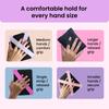 Strapsicle Hand Straps for 6" Kindle, Paperwhite & Kobo Clara - Black view 4