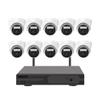 10CH 5MP Wireless WiFi CCTV Surveillance Camera System with 10 Cameras, Full HD Home Security Waterproof Camera Kit with Two Way Audio, Color Night Vision, Human Detection view 1