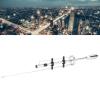 Car Dual Band Antenne, Stainless Steel 120W Gain 3.5dBi Car 435 VHF Antenne Fit for Center Frequency 145/435MHz Applicable to 136-174/400-480MHz, for PL259 Connector view 2