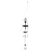 Car Dual Band Antenne, Stainless Steel 120W Gain 3.5dBi Car 435 VHF Antenne Fit for Center Frequency 145/435MHz Applicable to 136-174/400-480MHz, for PL259 Connector view 3