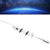 Car Dual Band Antenne, Stainless Steel 120W Gain 3.5dBi Car 435 VHF Antenne Fit for Center Frequency 145/435MHz Applicable to 136-174/400-480MHz, for PL259 Connector view 4