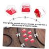 AOKWAWALIY 50pcs Self Adhesive Wire Fixer Adhesive Cable Clip Headphone Holder Desktop Cable Holder Charging Cord Clip Organizer Plastic Cable Protector Self-Adhesive Thread USB view 2