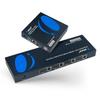 OREI 4x1 KVM 4K HDMI Over Ethernet Extender Switcher Balun Over CAT6/7 Cable 4K@60Hz Upto 230 Feet - 2 USB 1.1 Ports, Supports Keyboard and Mouse USB view 1