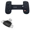 BoxWave Smart Gadget Compatible with Backbone One (Android) - AllReader SD Card Reader, microSD Card Reader SD Compact USB - Jet Black view 1