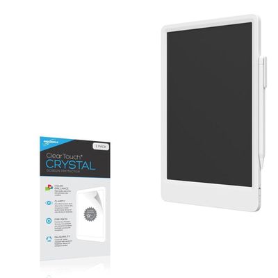 BoxWave Screen Protector Compatible with Xiaomi Mijia LCD Writing Tablet XMXHB04JQD (20 in) - ClearTouch Crystal (2-Pack), HD Film Skin - Shields from Scratches