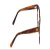 Calabria Ernest 4901 Cat-Eye Blue Light Blocking Reading Glasses +3.50 Shiny Auburn Brown Tortoise Havana Women view 2