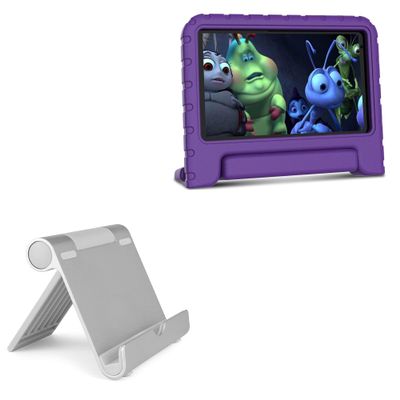 BoxWave Stand and Mount Compatible with AOCWEI X300 (7 in) - VersaView Aluminum Stand, Portable, Multi Angle Viewing Sturdy