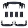 Pelican 1620 Replacement Handle & Latch Set by ColorCase - Black Handles & Double Throw Latches view 1