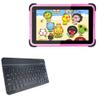 BoxWave Keyboard Compatible with CWOWDEFU Kids Tablets (7 in) - SlimKeys Bluetooth Keyboard, Portable Thin with Chiclet-Style Keys - Jet Black view 1