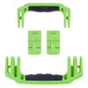 Pelican 1510 Replacement Handle & Latch Set by ColorCase - Lime Green Handles & Double Throw Latches view 1
