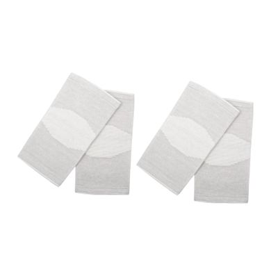 Milisten 2pairs Breathable Knee Pads for Fitness and Sports Support High Elasticity Exercise Sleeves for Men and Women for Climbing Running and Outdoor Activities