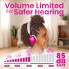 Puro Sound Labs-Kids Headphones, Volume-Limiting 85dB, PuroQuiet Plus, Pink view 2