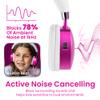 Puro Sound Labs-Kids Headphones, Volume-Limiting 85dB, PuroQuiet Plus, Pink view 4