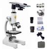 Kngiybo Student Professional Microscope 10000 Times Home High-Definition Electronic Science Experiment, 185 Achromatic Objective Lens, Student Gift(Size:A) view 1