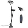 Tyenaza LED Ring Light, 2in 1 LED Selfie Ring Light with Cell Phone Holder Adjustable Desk Lamp for Live Stream Makeup Taking Pictures Video Recording view 1
